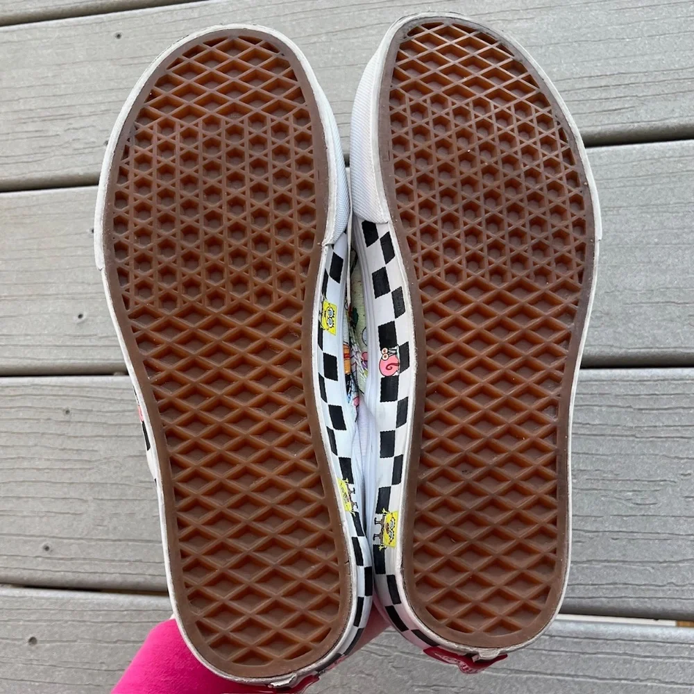 Vans Spongebob SquarePants Slip-Ons - Women 9 - Great Condition - Picture 8 of 8